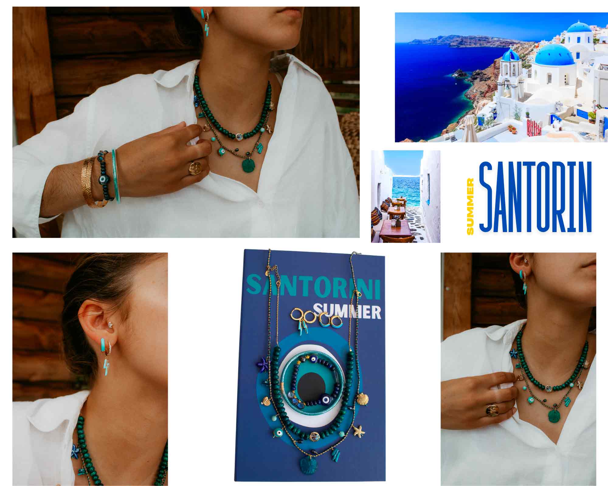Santorin collection bijoux sathyne